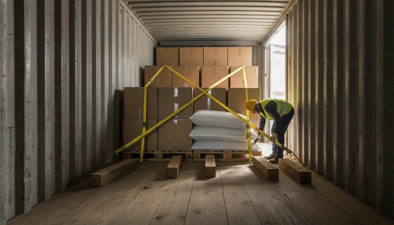 Container Dunnage and Cargo Securing: A Shipper's Guide to Preventing In-Transit Damage