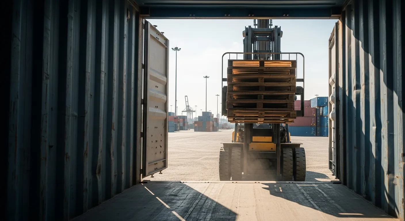 How Many Standard Pallets Fit in a 40ft Container? A Planner’s Answer (Including What Changes It)