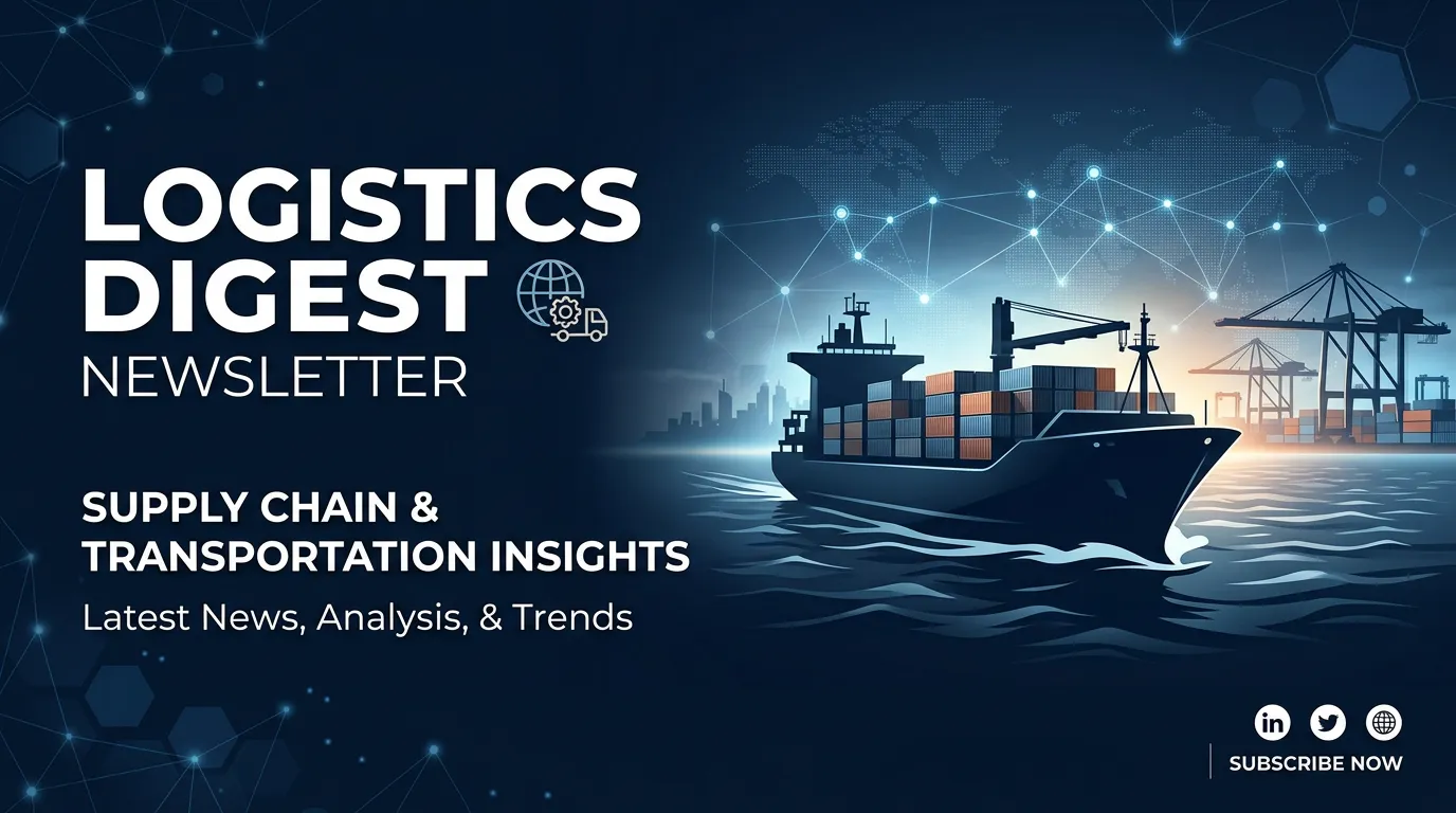 Weekly logistics digest overview